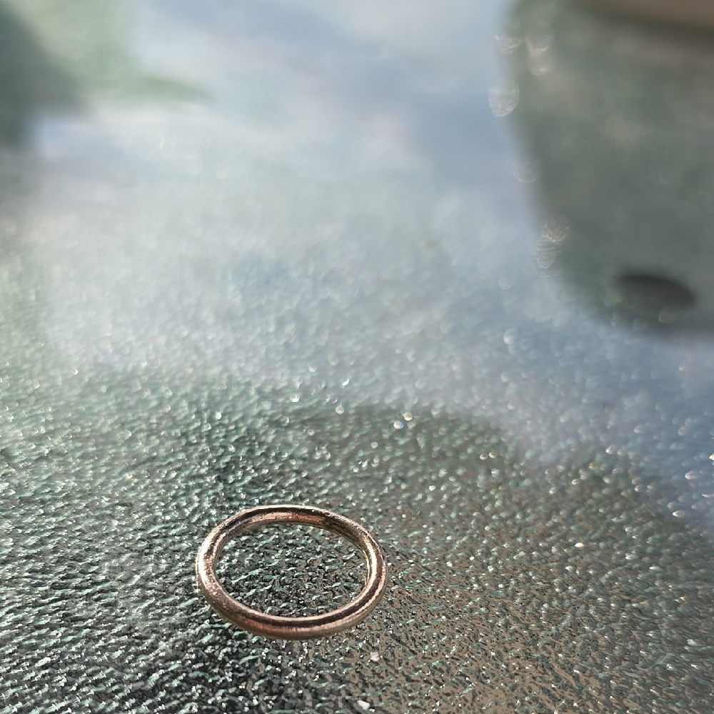 Golden Toe Ring